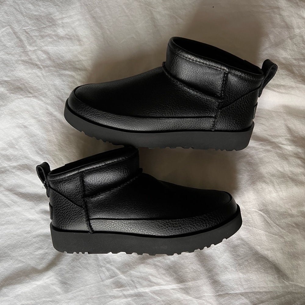 UGG Ultra Mini Leather Boots